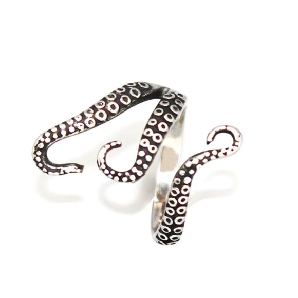 Octopus Tentacle Ring - Picture 2 of 4